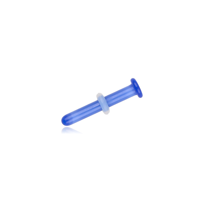 Retainer glass with o-ring - blue - RZ-009