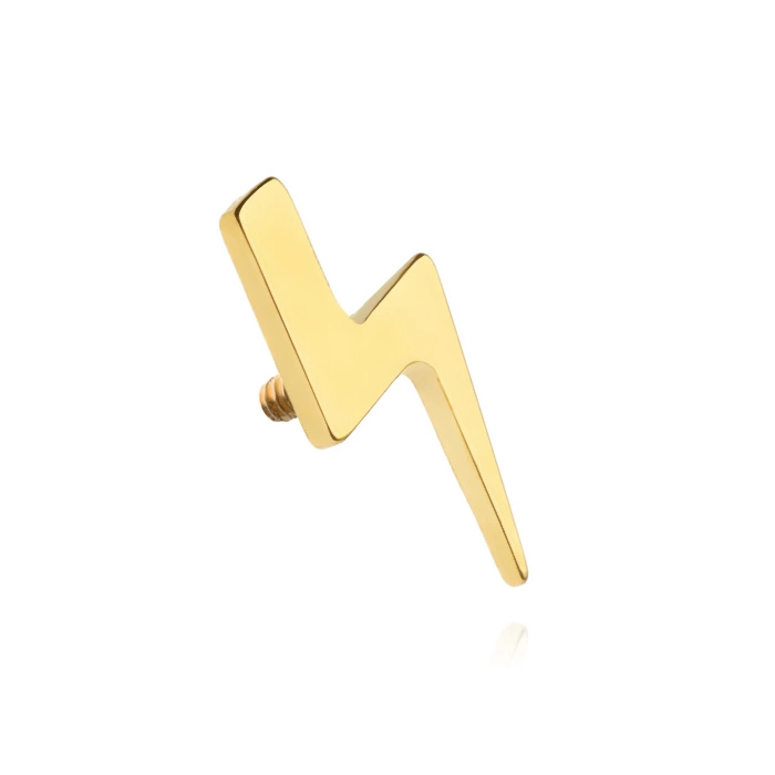 Titanium attachment lightning-gold - TNA-080