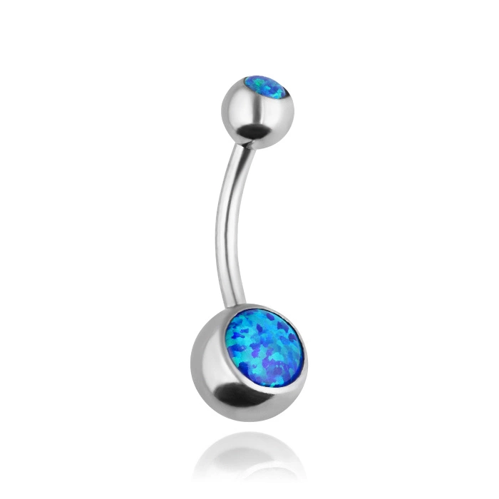 Iridescent Belly button ring - KP-016-2