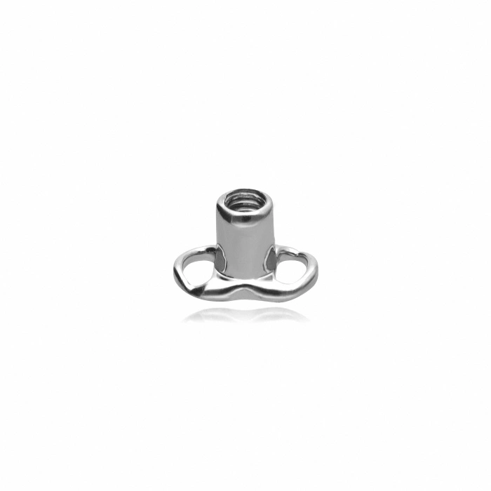 Titanium anchor base - MINI ANCHOR - microdermal - TNA-008