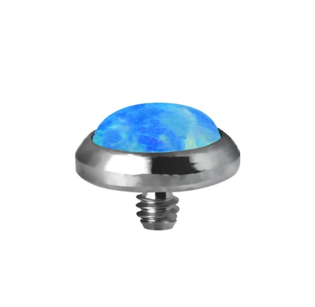 Titanium attachment for pins with opal OP05 - TNA-007