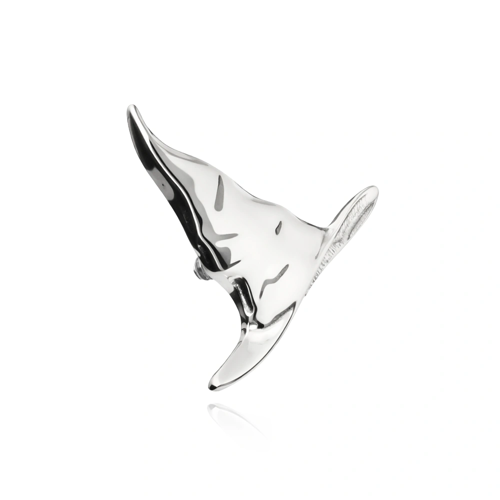 Titanium attachment witch's hat - silver - TNA-238