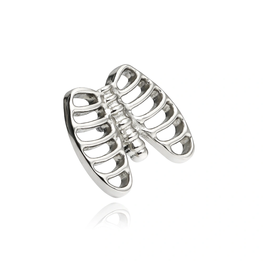 Titanium attachment ribs - silver - TNA-236