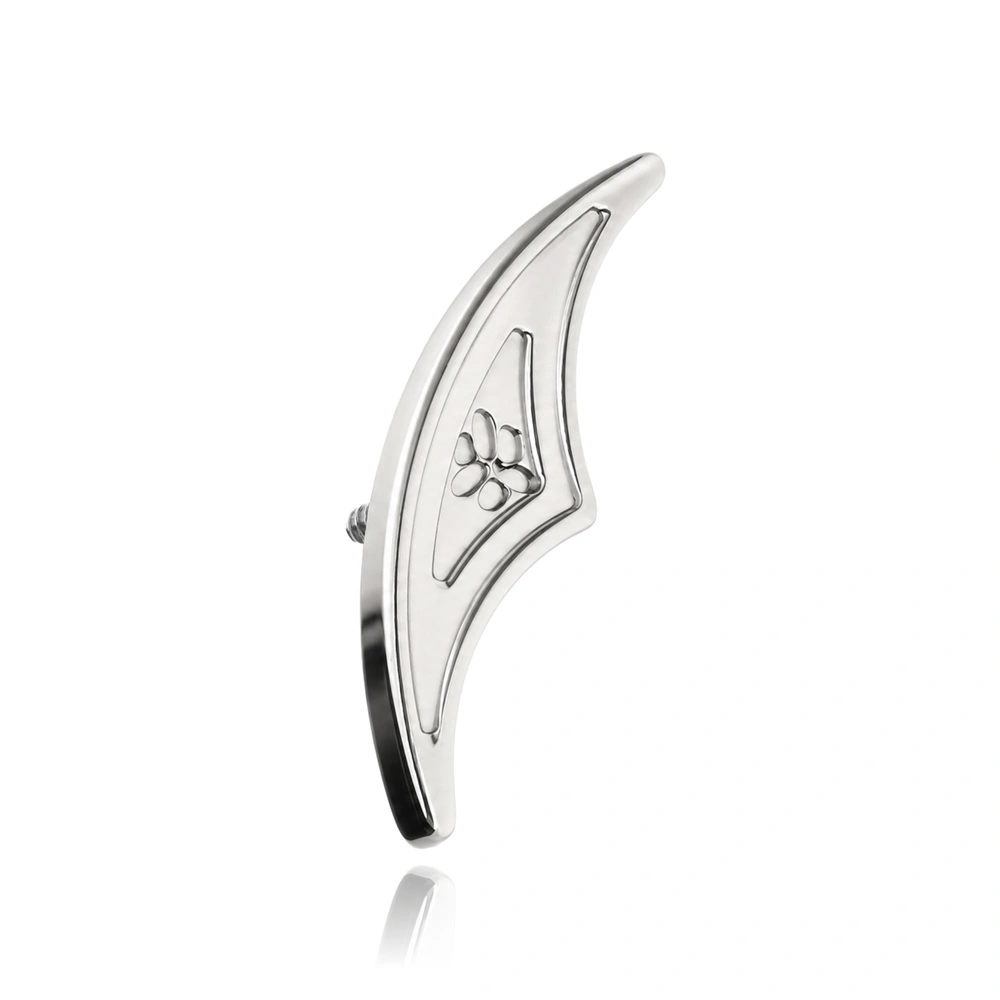 Titanium attachment The Moon - silver - TNA-241