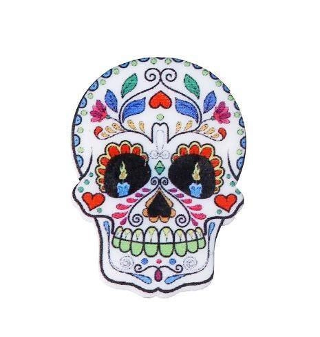 Brooch / pin - skull, muerta - I-011-2