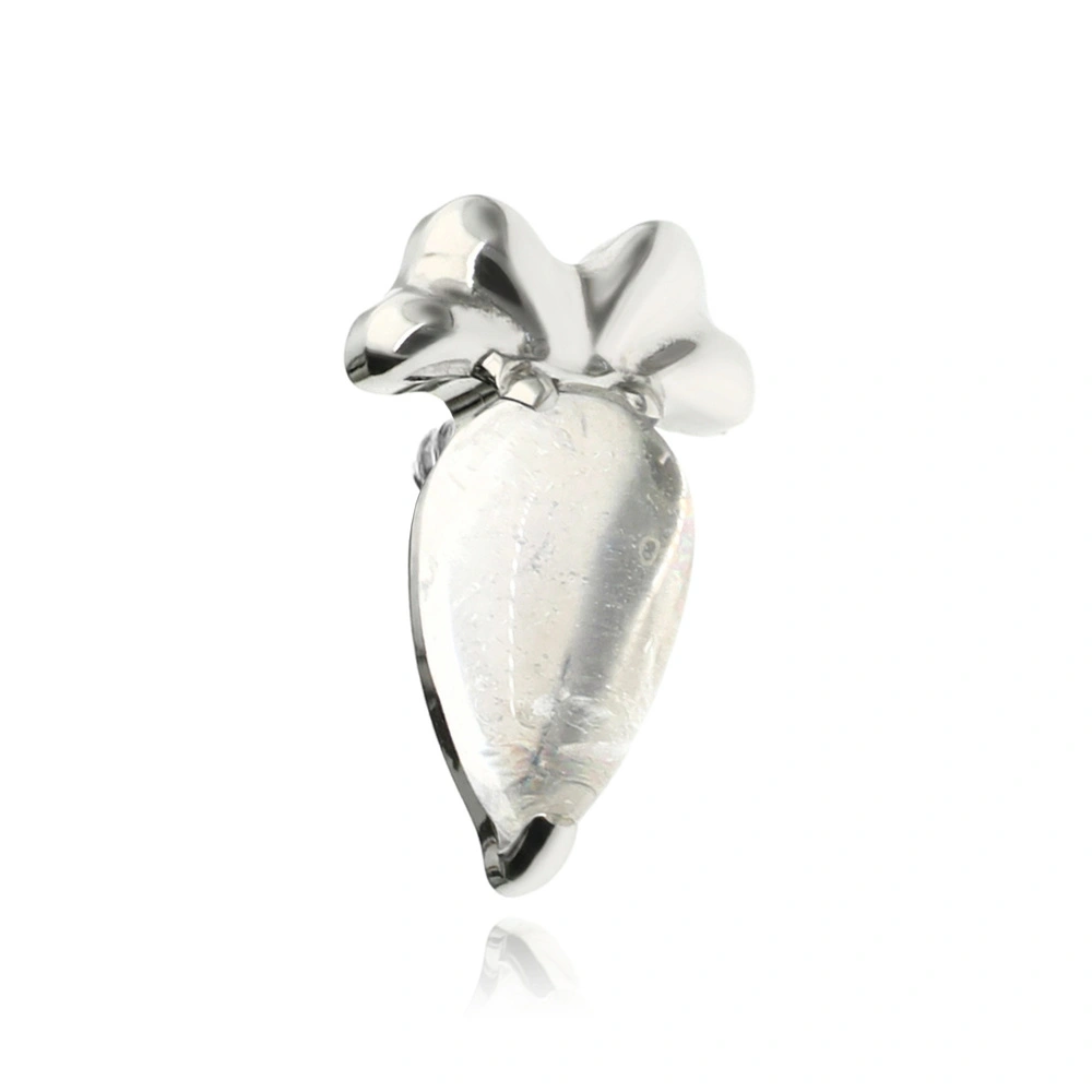 Titanium attachment The Moon - silver - TNA-241