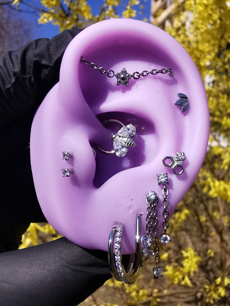 Composition "Winter'26 silver"