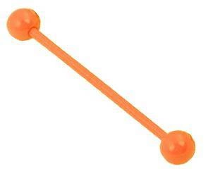 Industrial neon orange barbell - IND-002