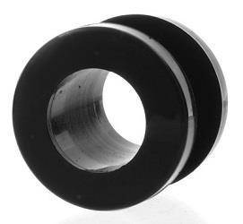 Black unscrewable acrylic tunnel - PT-002