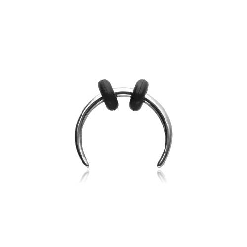 C-shaped titanium earring - TN-023