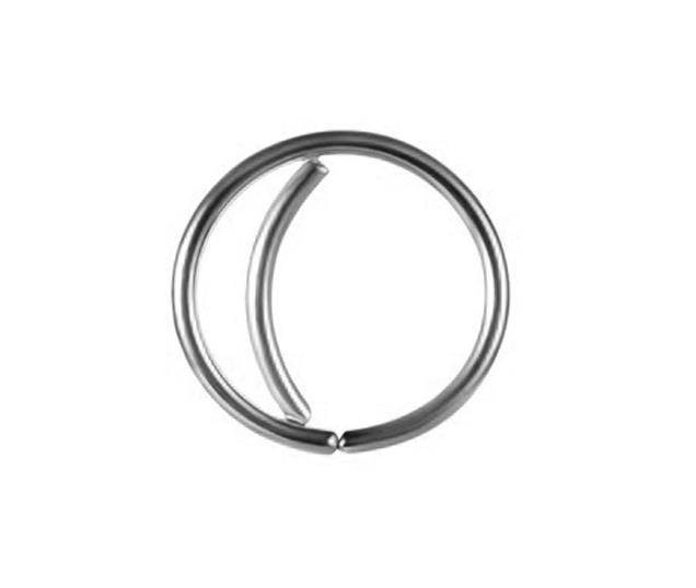 Continuous   ring silver - CON-017