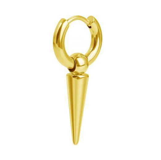 HUGGIE decorative gold earring - KH-013