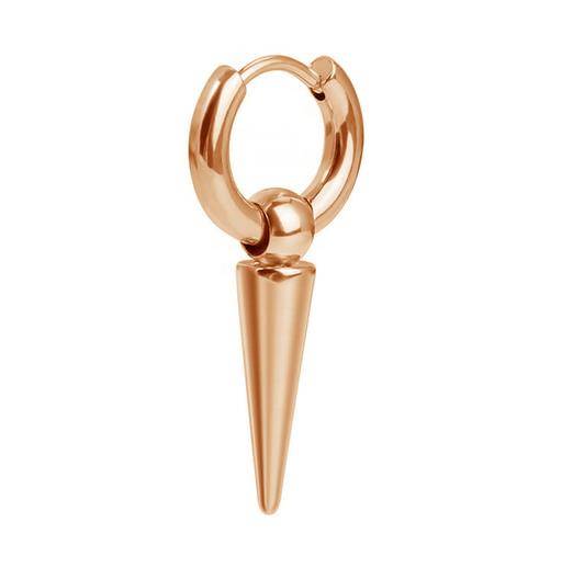 HUGGIE earring decorative rose gold - KH-013