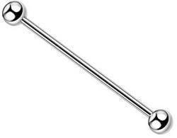 Industrial silver barbell - IND-007
