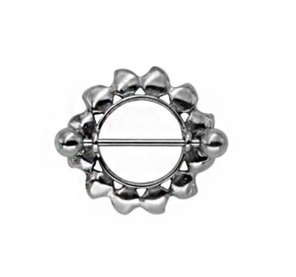 Nipple piercing - decorative - S-041