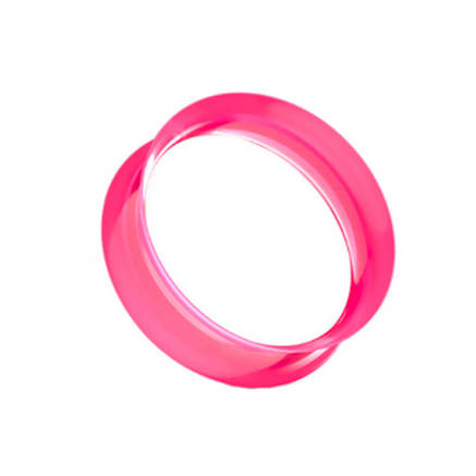 Silicone tunnel pink  earskin - PT-001