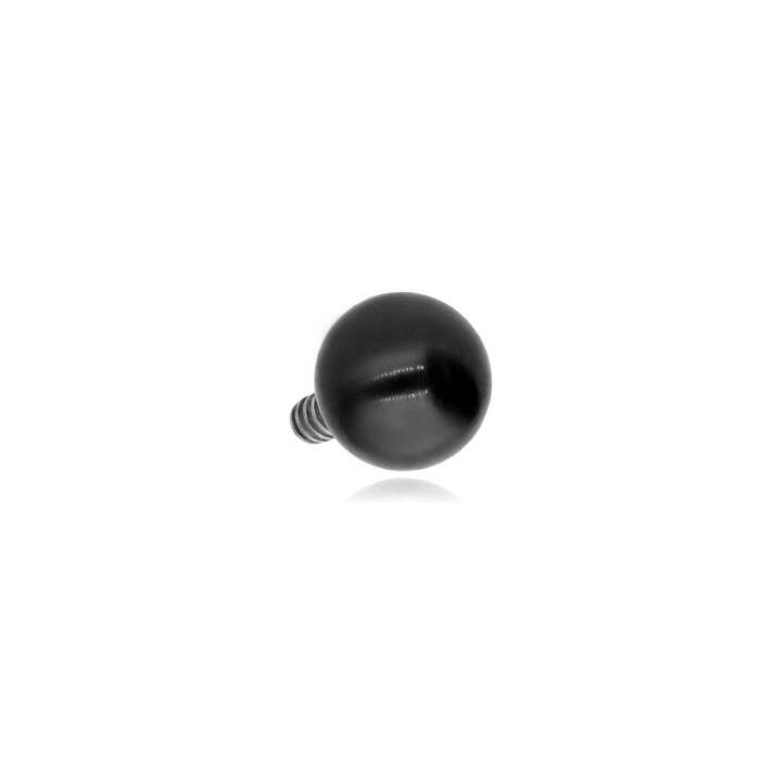 Titanium  black ball for threaded pins - TNA-025