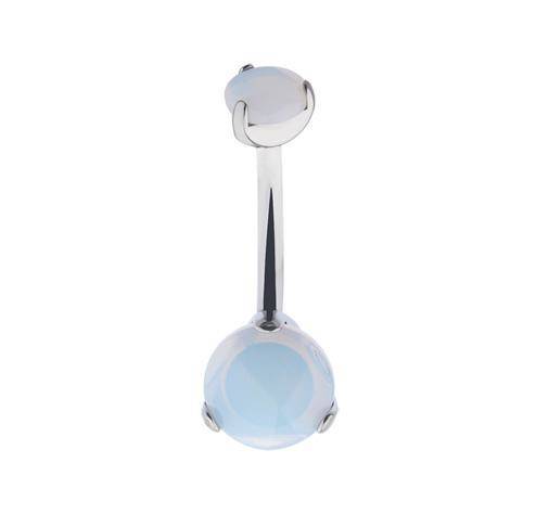 Titanium opal Belly button ring - TPP-028