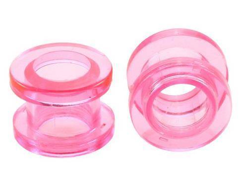 Transparent acrylic tunnel  pink - PT-073