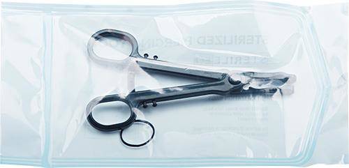 Piercing forceps in sterile packaging - NK-001