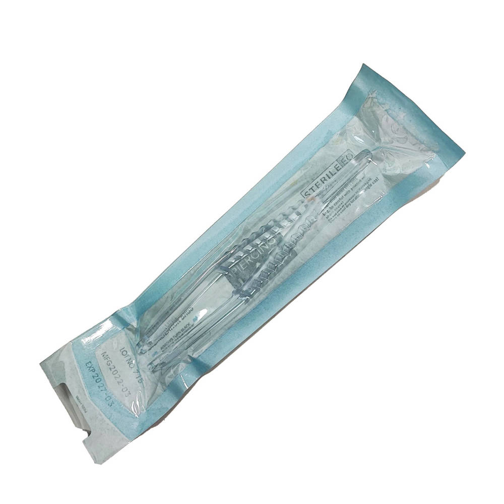 Piercing tweezers in sterile packaging - NK-024