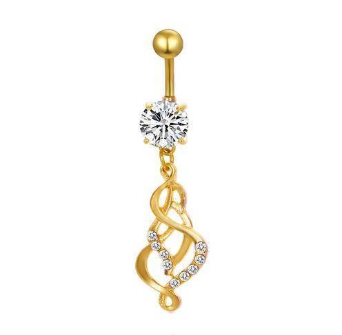 Decorative Belly button ring - KP-051