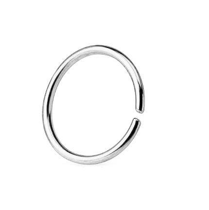 Ring Continuous  silver   - CON-004
