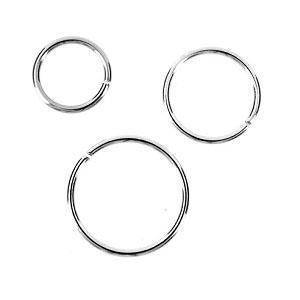 Ring Continuous  silver   - CON-004