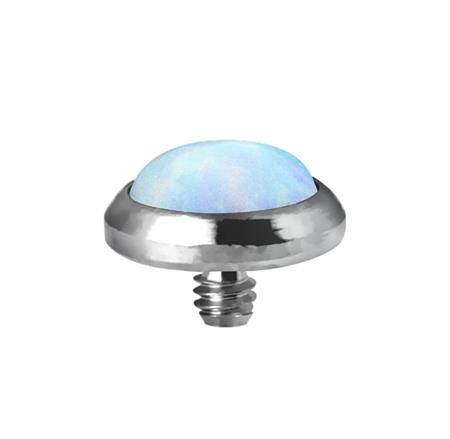 Titanium attachment for pins with opal OP17 - TNA-007