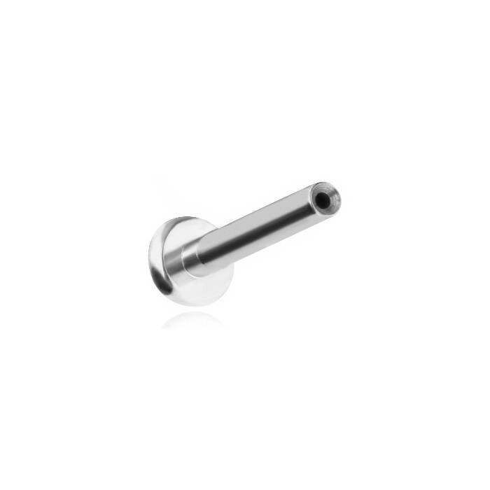 Tytanowy pręcik typu labret - PUSH IN - mini stopka - TCZ-014