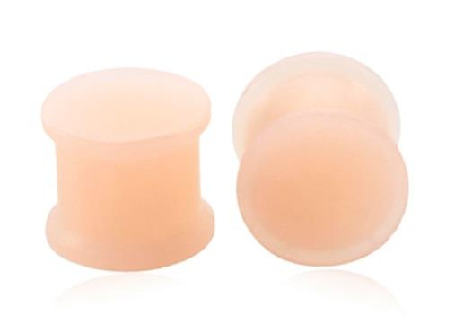 Silicone flesh-colored plug - PT-060