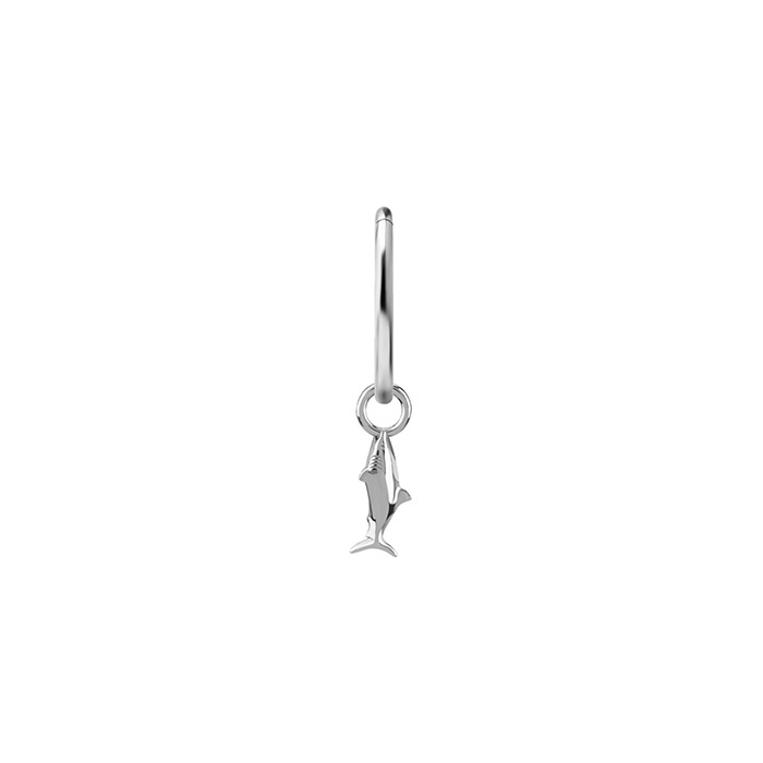 Charms - CoCr NF - shark - silver - D-095