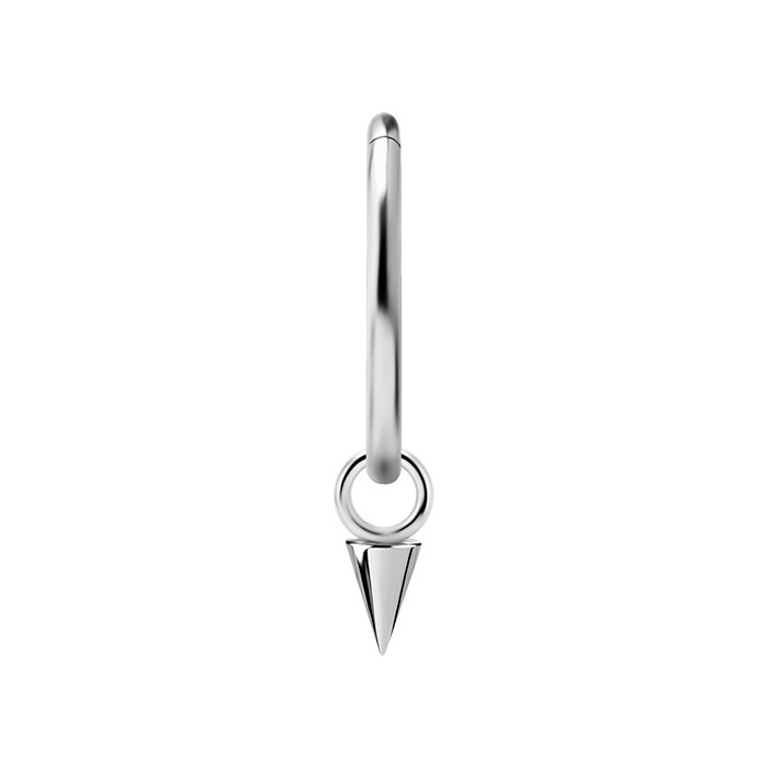 Charms - CoCr NF stud - silver - D-106
