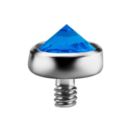 Dermal top blue titanium  Premium Zirconia - TNA-058