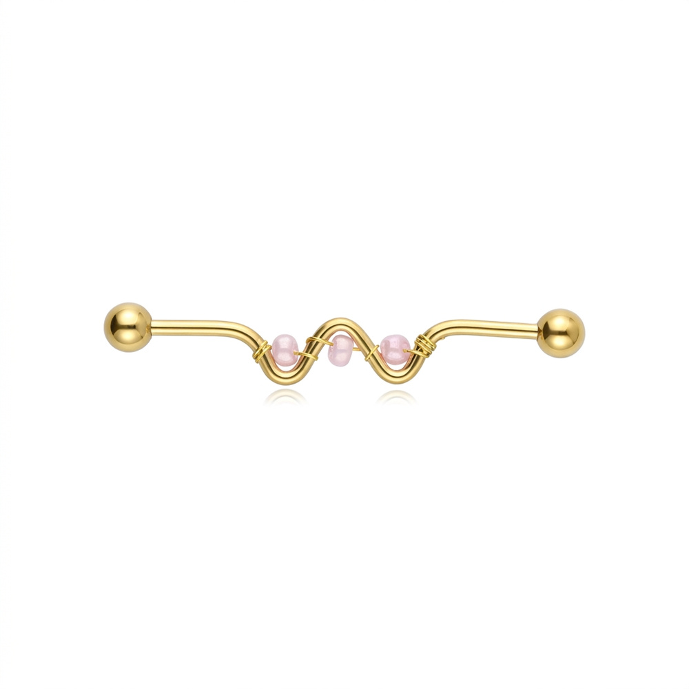 Industrial decorative gold - wave - IND-044