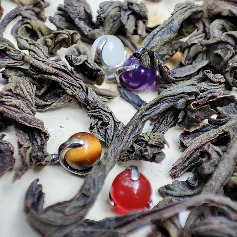 Titanium attachment - carnelian - TNA-029