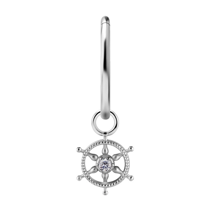 Charms coCr NF helm silver - PREMIUM ZIRCONIA - D-039