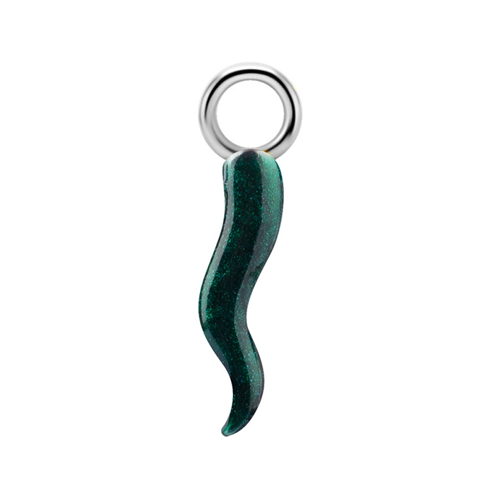 Charms - CoCr NF - green -silver - D-102