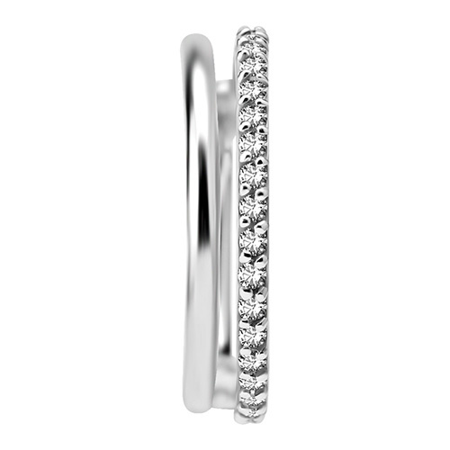 Clicker ring - Premium Zirconia - K-017