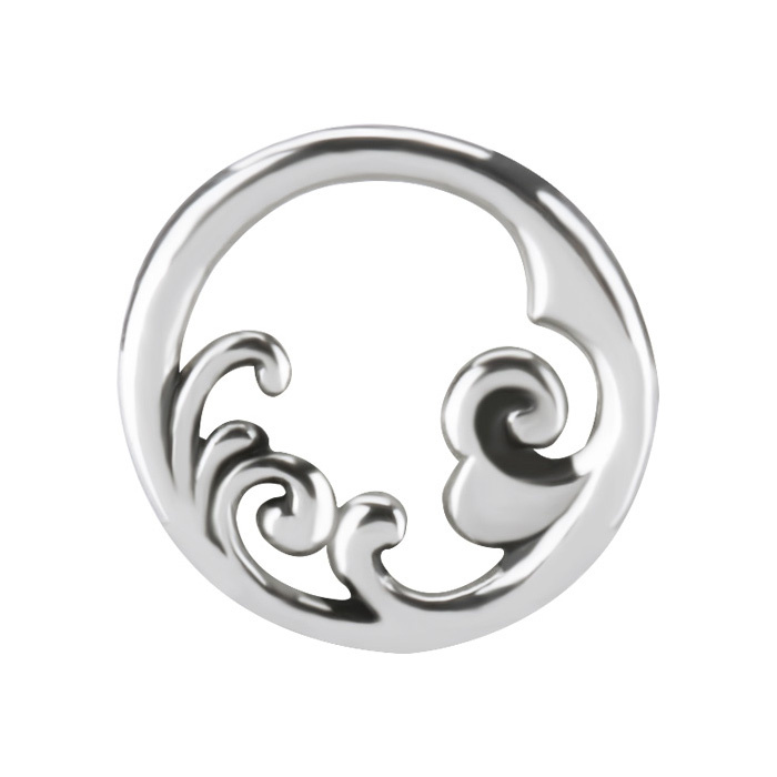 Charms - CoCr NF - silver - D-069