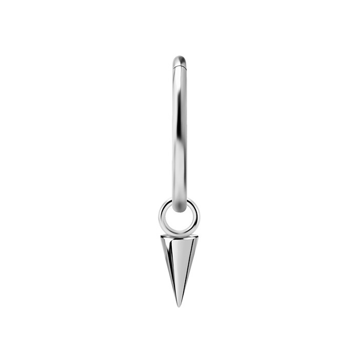 Charms - CoCr NF stud - silver - D-106