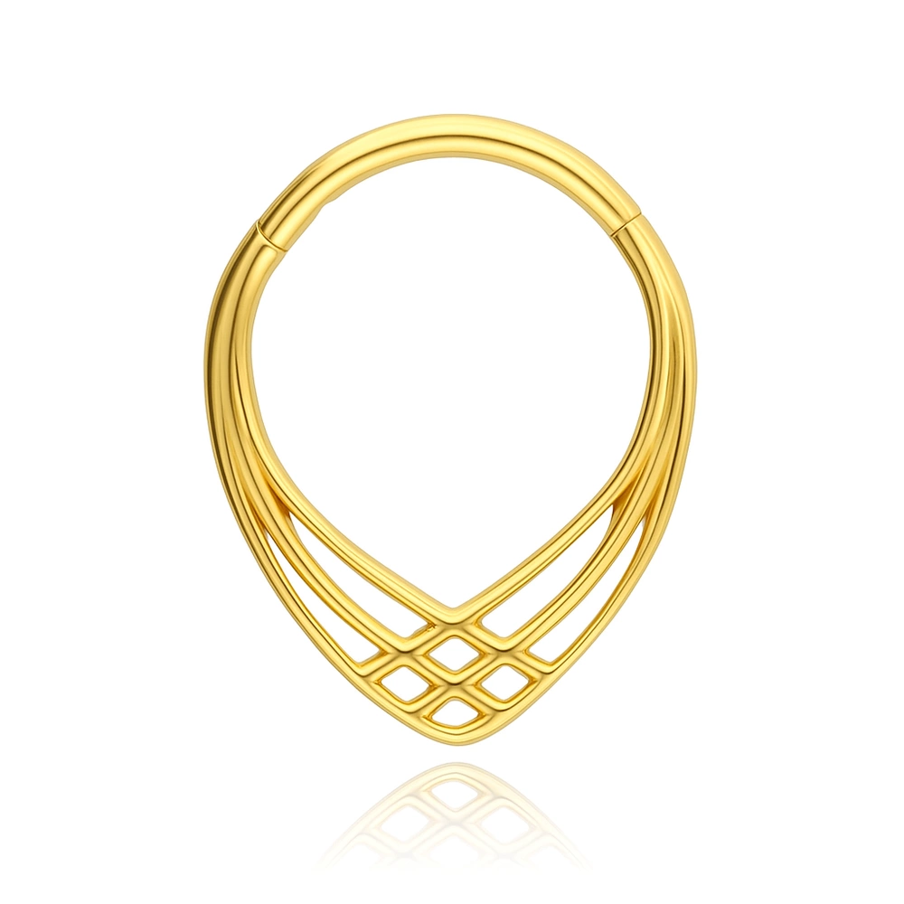 Piercing clicker - gold - K-079
