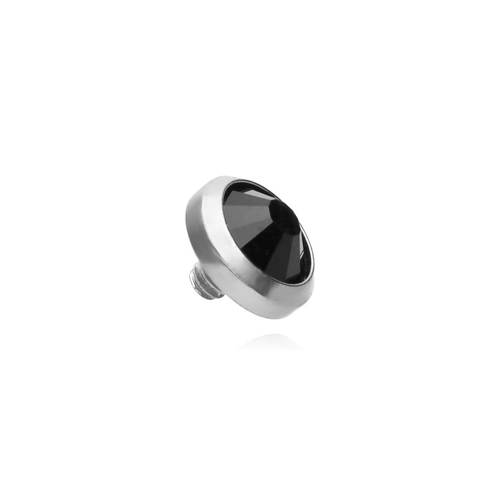 Dermal top titanium  black zirconia - TNA-011