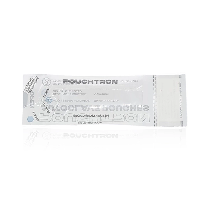 Self-adhesive bags for sterilization - 38x120 mm - Holetron - NK-039