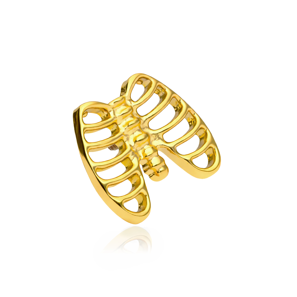 Titanium attachment ribs - gold - TNA-236