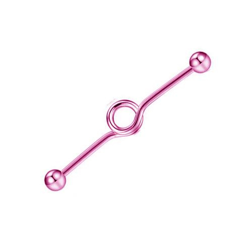 Industrial ring - pink - 1.6/38/5 - IND-019