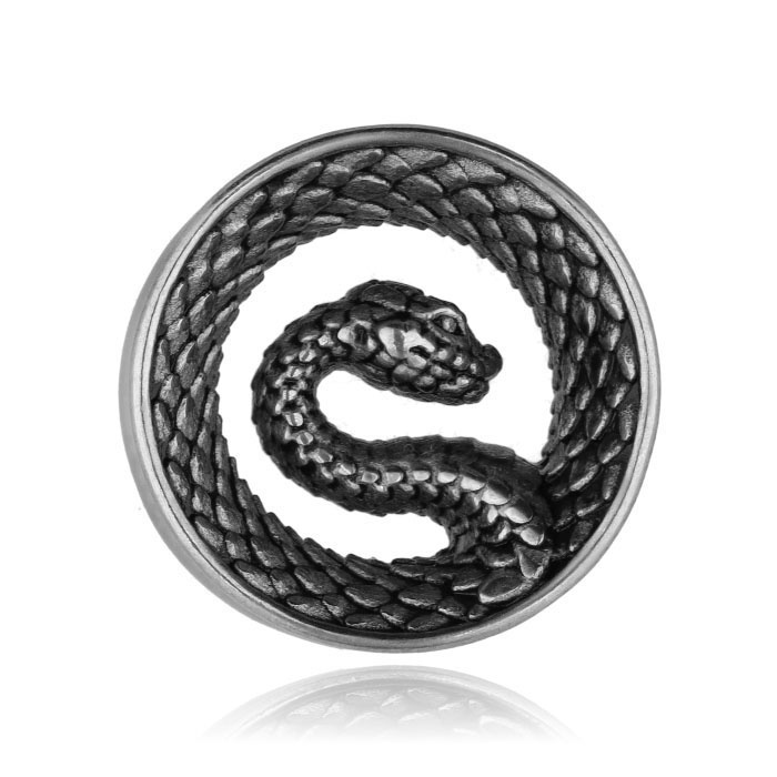 Tunnel - snake - silver - PT-036