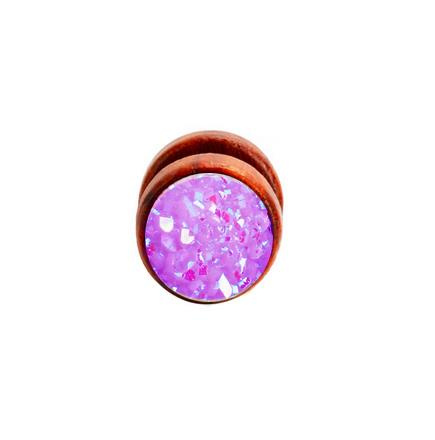 Fake plug - cheater tunnel - glitter Purple - FPS-11