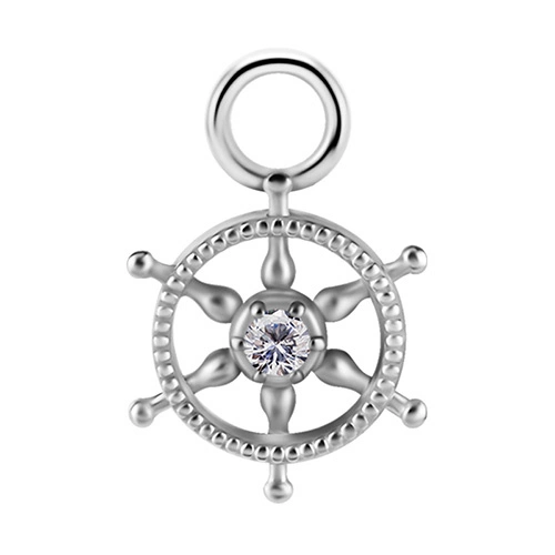 Charms coCr NF helm silver - PREMIUM ZIRCONIA - D-039