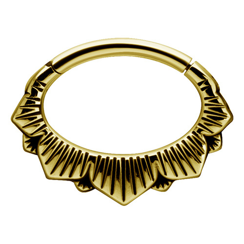 Clicker ring - gold - K-056